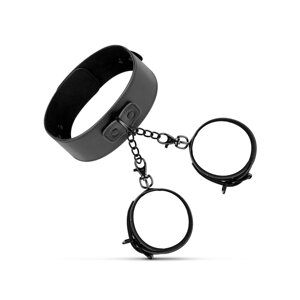 Наручники з нашийником Bedroom Fantasies Collar & Cuffs - Black в Дніпропетровській області от компании Интернет магазин Персик