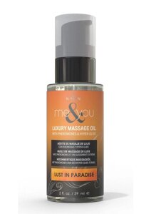 Масажне масло Sensuva Me&You - Lust in Paradise (Lemon, Ginger, Orange, Vanilla & Sugar) 59 мл