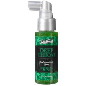 Спрей для минета Doc Johnson GoodHead Deep Throat Spray - Mystical Mint