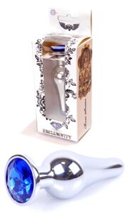 Серія Boss Anal Plug - ювелірна срібна задня штепсельна штепсельна синя, BS6400077 в Дніпропетровській області от компании Интернет магазин Персик