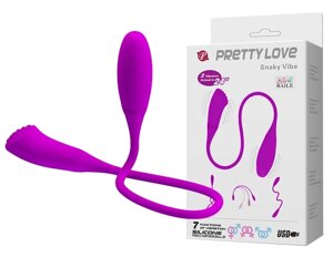 Гнучкий двосторонній вібратор Pretty Love-Snaky Vibe, BI-014327-2 в Дніпропетровській області от компании Интернет магазин Персик