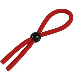 Эрекционное кольцо (лассо) - Line cockring красный