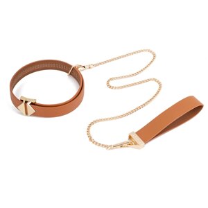 Поводок LOCKINK Tied Collar with Leash Set - Brown в Дніпропетровській області от компании Интернет магазин Персик