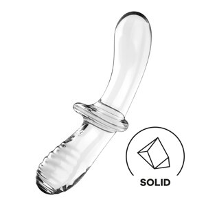 Скляний дилдо Satisfyer Double Crystal (Transparent) в Дніпропетровській області от компании Интернет магазин Персик