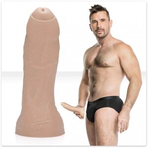 Фалоімітатор з мошонкою реалістичний бежевий Fleshjack Guys Manuel Ferrara Dildo,, 19.7 см х 5.3 см в Дніпропетровській області от компании Интернет магазин Персик