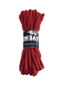 Бавовняна мотузка для шібарі Feral Feelings Shibari Rope, 8 м червона в Дніпропетровській області от компании Интернет магазин Персик
