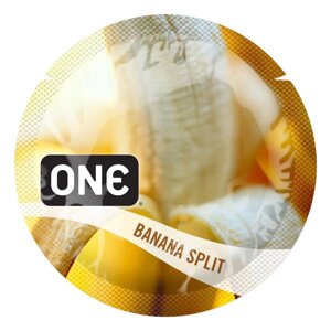 Презерватив ONE FlavorWaves 1 шт зі смаком Banana Split в Дніпропетровській області от компании Интернет магазин Персик