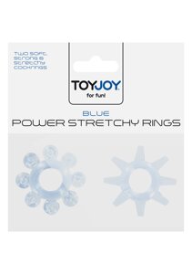 Набір з 2 шт. Кілець до іграшки Penis Joy - Power Exhrty Rings 2pcs Blue, 10459 -Blue в Дніпропетровській області от компании Интернет магазин Персик