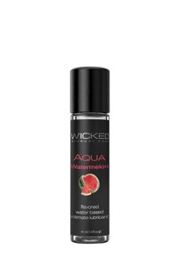 Їстівний лубрикант WICKED AQUA WATERMELON FLAVORED 30ML в Дніпропетровській області от компании Интернет магазин Персик