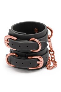 Наручники NS Novelties Bondage Couture зап'ястя манжети чорні в Дніпропетровській області от компании Интернет магазин Персик