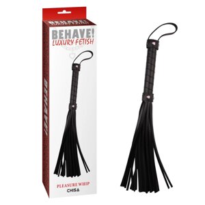 CH15242 Плетка Behave Luxury Fetish Pleasure Whip Chisa