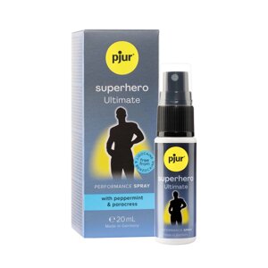 Пролонгуючий спрей pjur Superhero Ultimate Spray 20 мл, найпотужніший