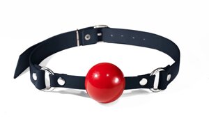 Кляп силіконовий Feral Feelings Silicon Ball Gag Black/Red в Дніпропетровській області от компании Интернет магазин Персик