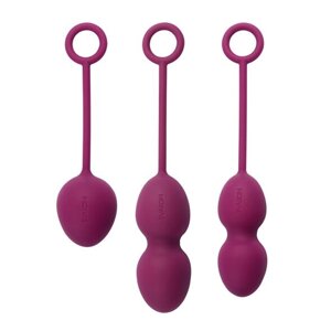Набор вагинальных шариков со смещенным центром тяжести Svakom Nova Violet