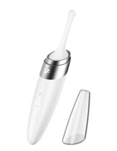 Вібратор для клітора Satisfyer Twirling Delight (White) в Дніпропетровській області от компании Интернет магазин Персик