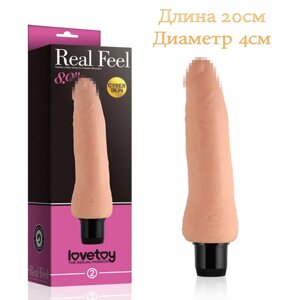 Реалістичний вагінальний вібратор REAL FEEL 20 см на 4 см в Дніпропетровській області от компании Интернет магазин Персик