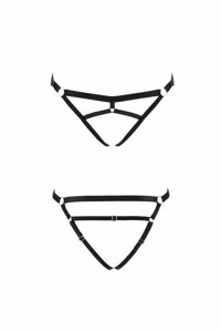 Струнні трусики від Strept kelis thong black xxl/xxxl - пристрасть ексклюзив