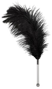 Погано Kitty Feather з контрастною ручкою, чорним, 39 см