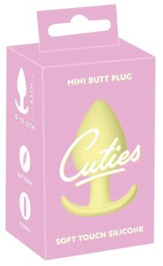 Анальна пробка Cuties Plugs, жовта в Дніпропетровській області от компании Интернет магазин Персик