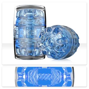 Мастурбатор Fleshlight Quickshot Turbo Blue Ice, компактний, відмінно для пар і минета в Дніпропетровській області от компании Интернет магазин Персик