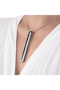 Вібропуля на ланцюжку Le Wand NECKLACE VIBE, металева, срібна в Дніпропетровській області от компании Интернет магазин Персик