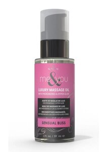 Масажне масло Sensuva Me&You - Sensual Bliss (Pink Grapefruit & Vanilla Bean) 59 мл