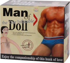 Кукла-мужчина со съемным дилдо