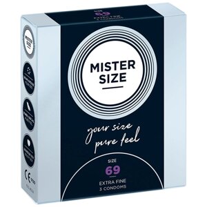 Презервативи Mister Size 69mm pack of 3