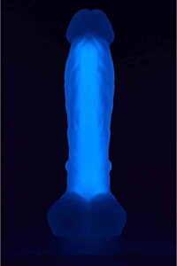 Світиться фалоімітатор Dream Toys RADIANT SOFT SILICONE GLOW IN THE DARK DILDO MEDIUM PURPLE в Дніпропетровській області от компании Интернет магазин Персик