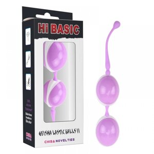 Вагинальные шарики - Chisa Geisha Lastic Double Balls II, Hi-Basic Pink