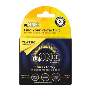 Презервативи MyONE Classic Sampler 3 шт, картонна коробка в Дніпропетровській області от компании Интернет магазин Персик