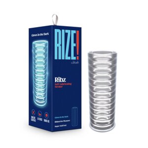 Мастурбатор Rize by Blush - Ribz Glow in the Dark Masturbator - Clear в Дніпропетровській області от компании Интернет магазин Персик