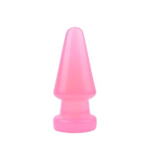 Велика анальна штекер Chisa Hi-Rubber Anal Delight Plug Pink 17*7 см в Дніпропетровській області от компании Интернет магазин Персик