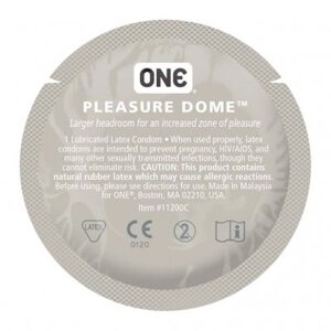 Презерватив One Pleasure Dome в Дніпропетровській області от компании Интернет магазин Персик