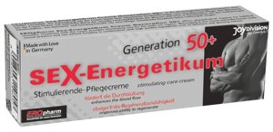 Крем ерекційний JOY Division Sex Energetic 50+ Sexenergy Cream, 40 мл в Дніпропетровській області от компании Интернет магазин Персик