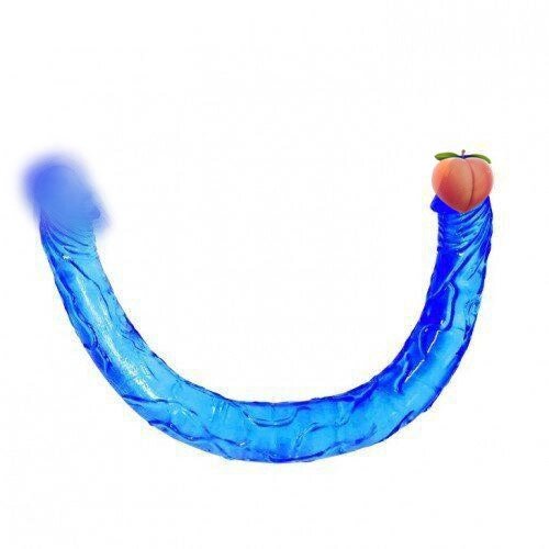 Подвійний фалоімітатор "Double Dong" блакитний від компанії Інтернет магазин Персик - фото 1