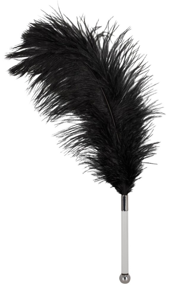 Погано Kitty Feather з контрастною ручкою, чорним, 39 см від компанії Інтернет магазин Персик - фото 1