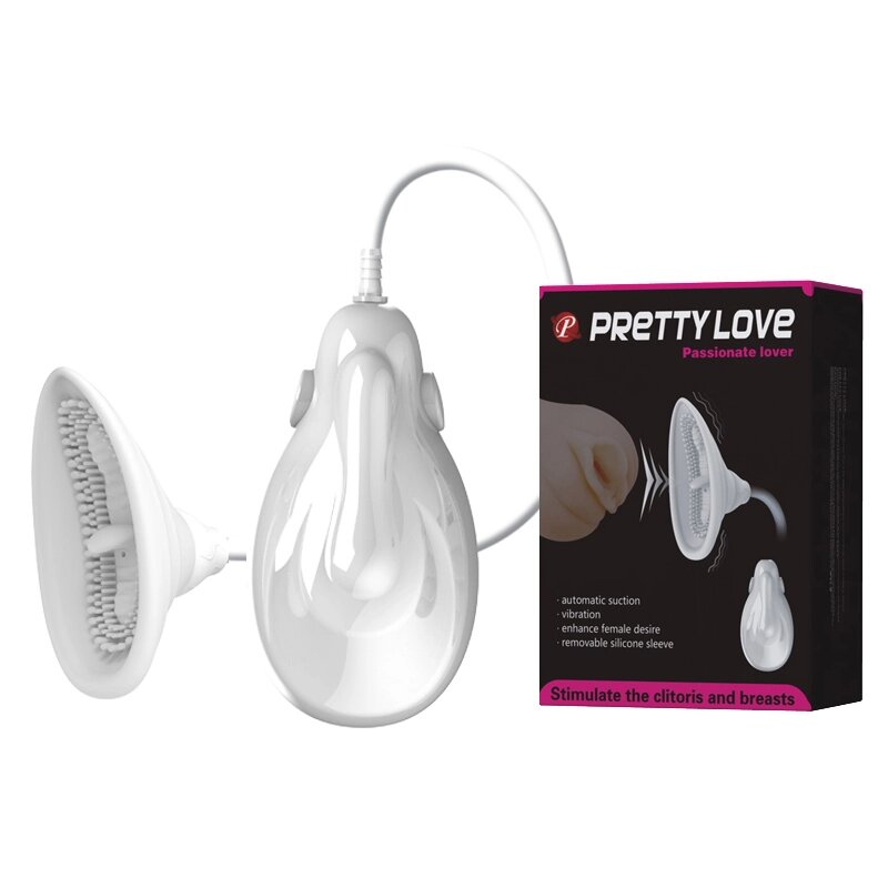 Помпа автоматична для стимуляції клітора і малих статевих губ "PASSIONATE LOVER" від компанії Інтернет магазин Персик - фото 1