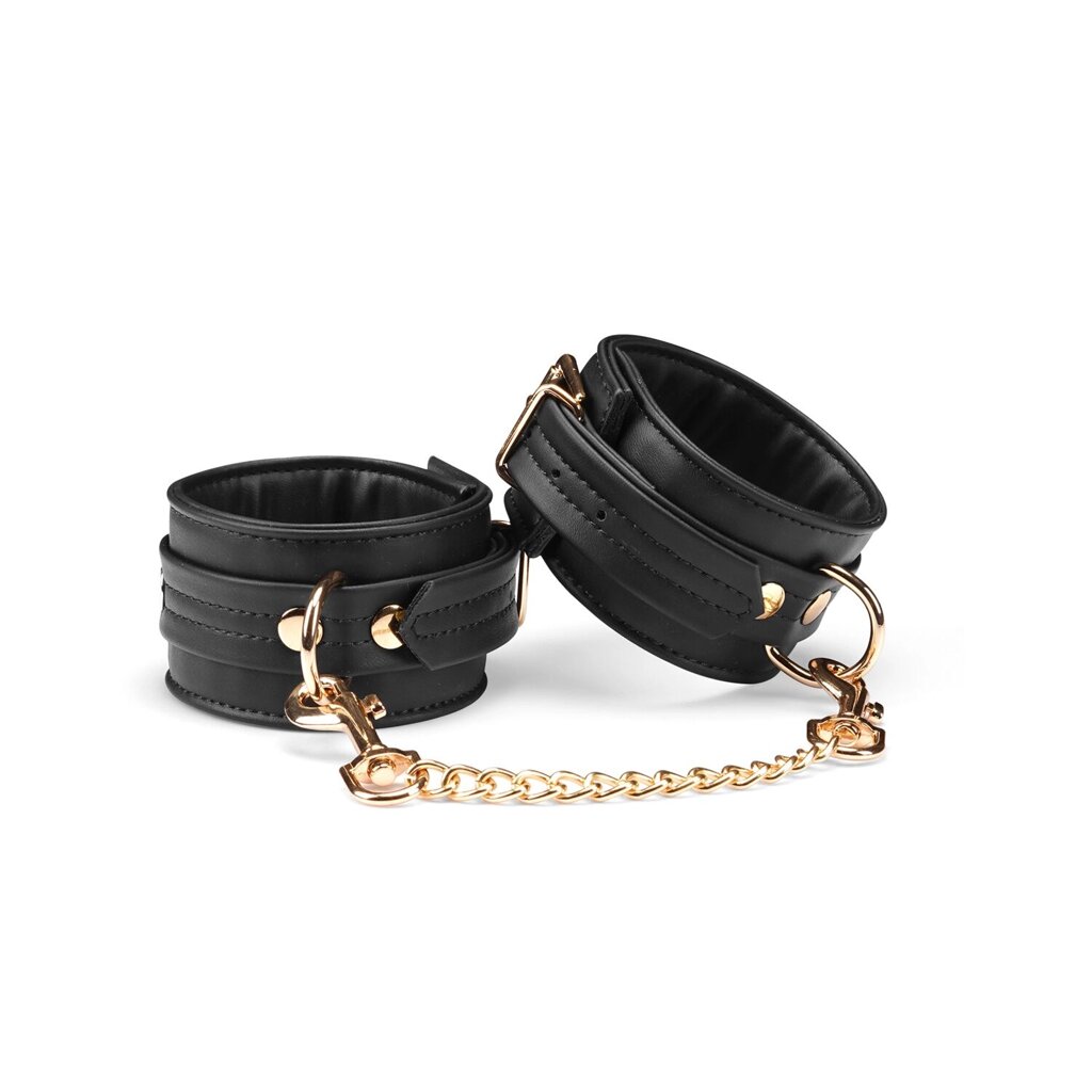 Поножі Liebe Seele Black Organosilicon Anklecuffs від компанії Інтернет магазин Персик - фото 1