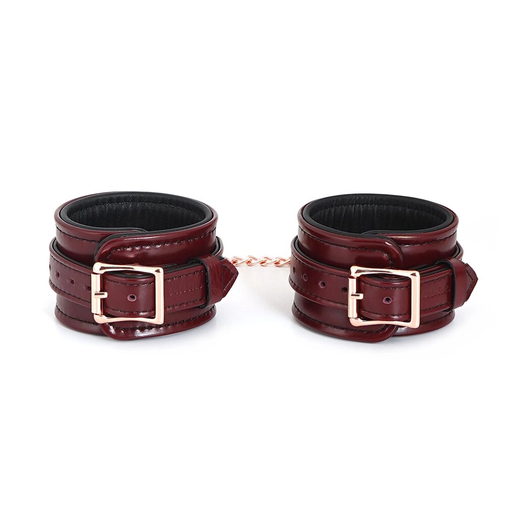 Поножі Liebe Seele Wine Red Anklecuffs від компанії Інтернет магазин Персик - фото 1