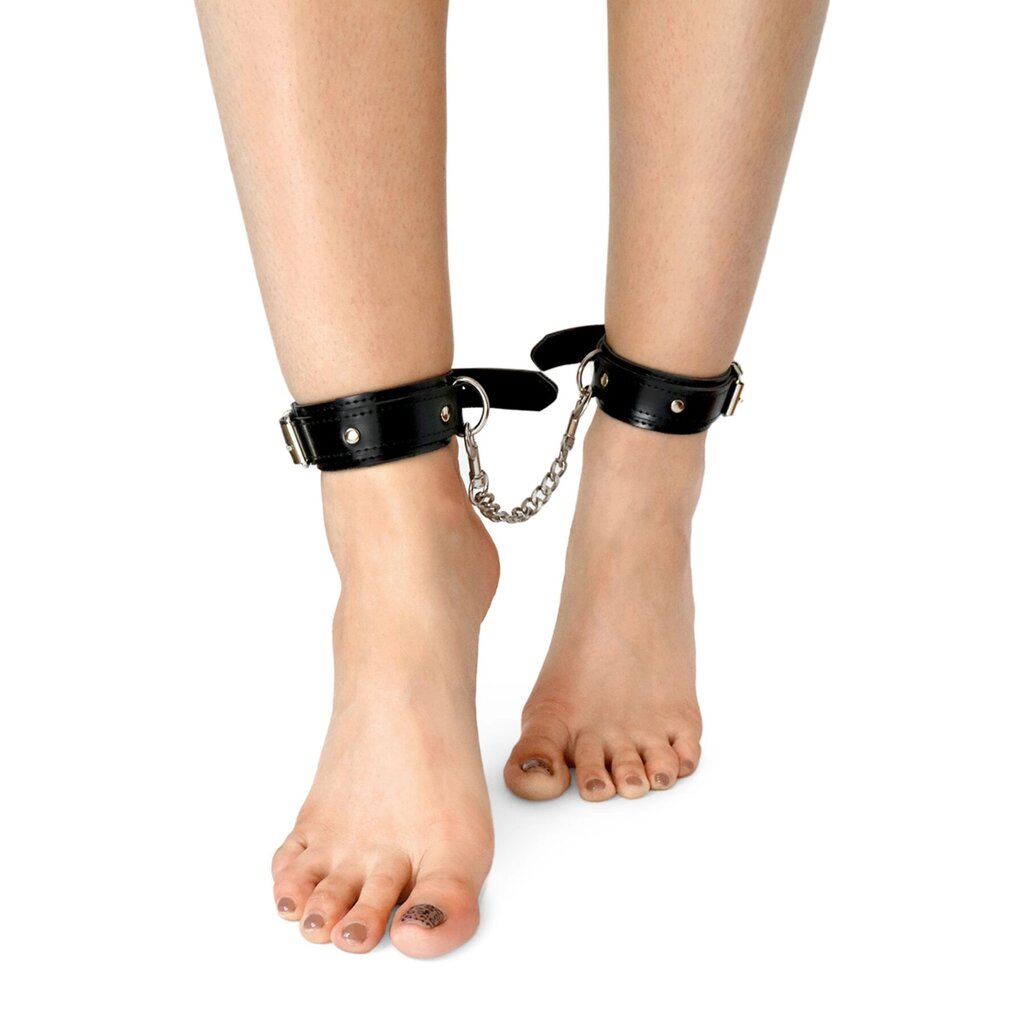 Поножи з екошкіри Art of Sex -  Emoji Ankle cuffs від компанії Інтернет магазин Персик - фото 1