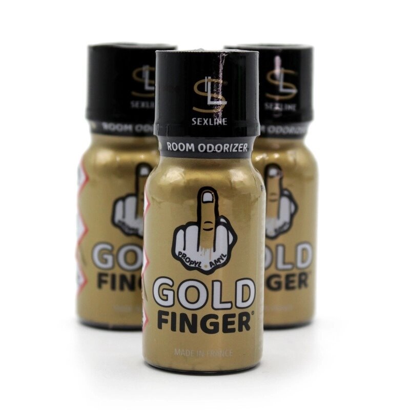 Попперс Золотий палець Gold Finger 15 ml від компанії Інтернет магазин Персик - фото 1