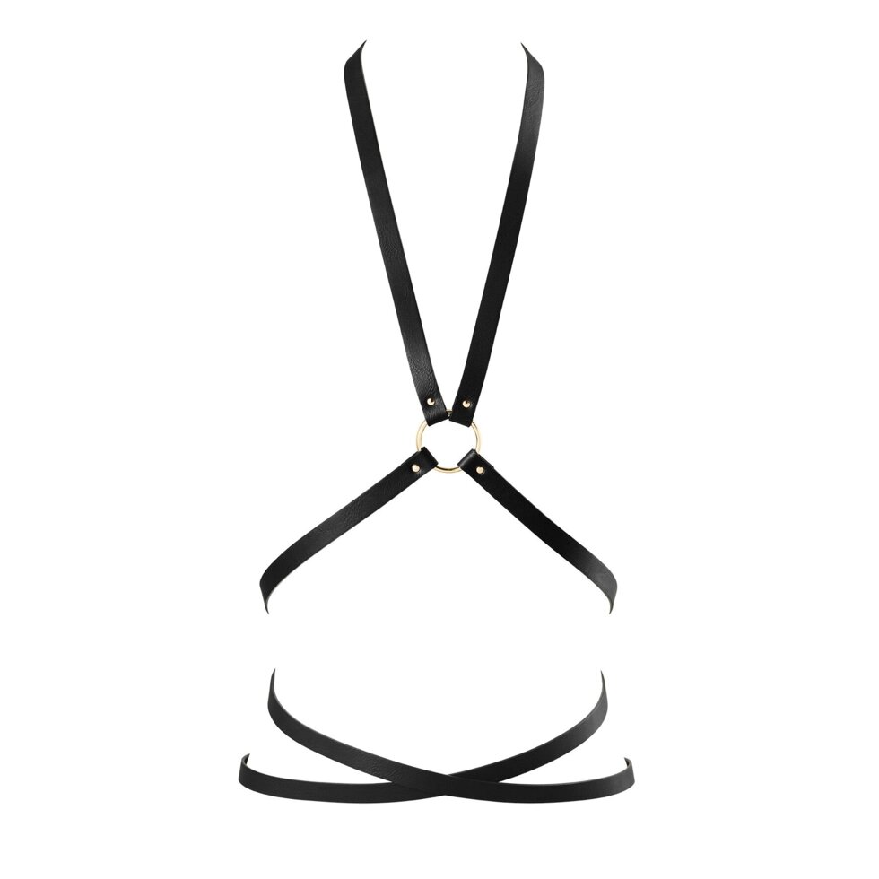 Портупея Bijoux Indiscrets MAZE - Multi-Way Body Harness Black від компанії Інтернет магазин Персик - фото 1