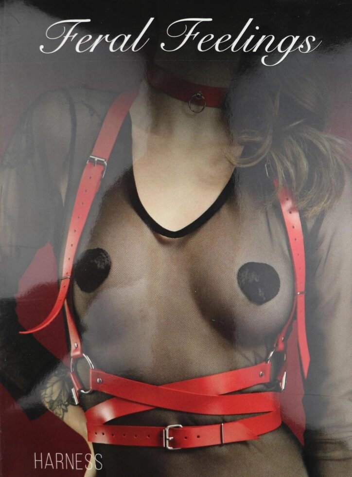 Портупея Feral Fillings - Harness червона від компанії Інтернет магазин Персик - фото 1
