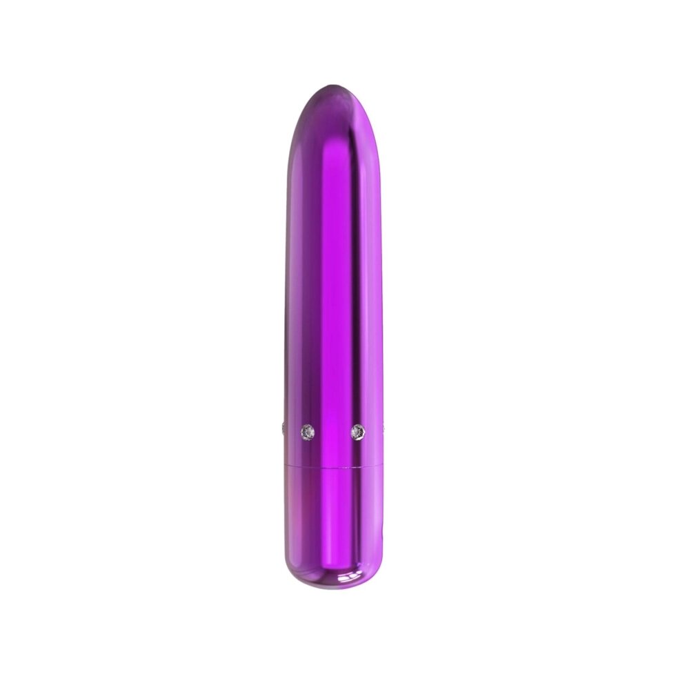 PowerBullet Vibropoul - Prety Point Accargeable Purple від компанії Інтернет магазин Персик - фото 1