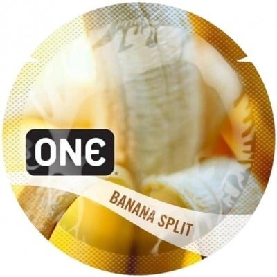 Презерватив One FlavorWaves банановий смак від компанії Інтернет магазин Персик - фото 1