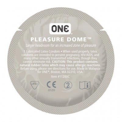 Презерватив One Pleasure Dome від компанії Інтернет магазин Персик - фото 1