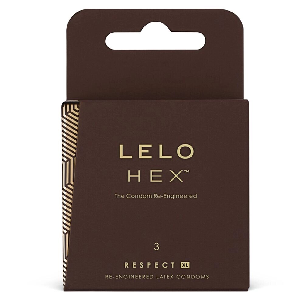 Презервативи LELO HEX Condoms Respect XL 3 Pack від компанії Інтернет магазин Персик - фото 1