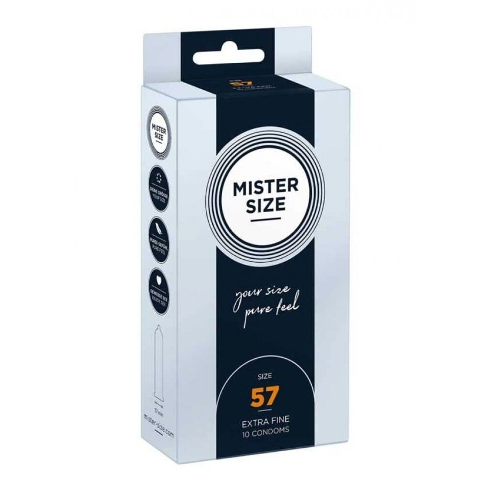 Презервативи Mister Size 57mm pack of 10 від компанії Інтернет магазин Персик - фото 1