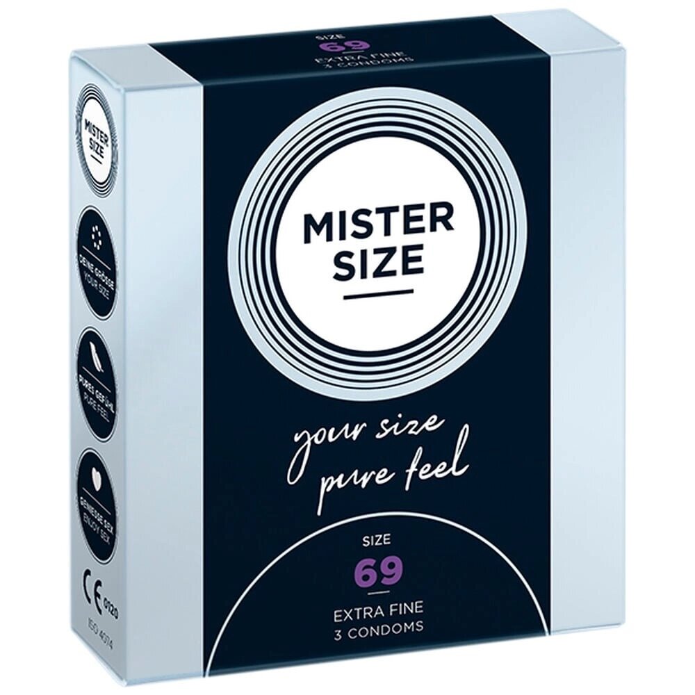 Презервативи Mister Size 69mm pack of 3 від компанії Інтернет магазин Персик - фото 1